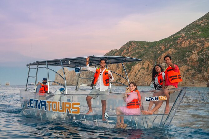 1 hour Private Navigation in Transparent Boat Arco de Los Cabos - Key points to know before booking
