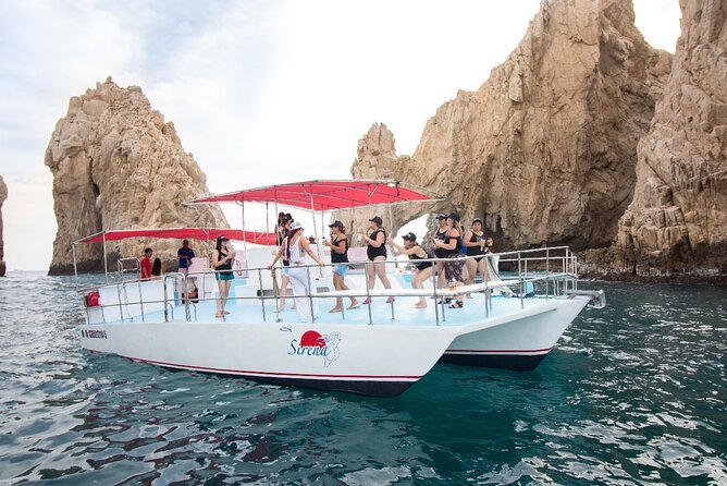 2 Hour Sunset Tour on Catamaran in Cabo San Lucas - Along the Pacific coast as the sun drops