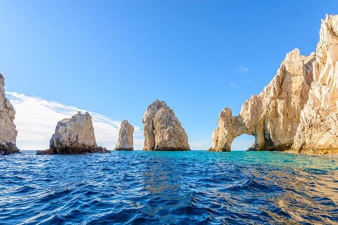 2x1 Tour: Cabo San Lucas Arch + Camels Ride + Pick up! - From eco-farm to camels on the beach