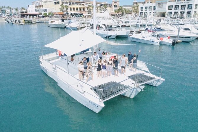 3 hour Snorkeling and Catamaran in Cabo San Lucas - What the boat is really like