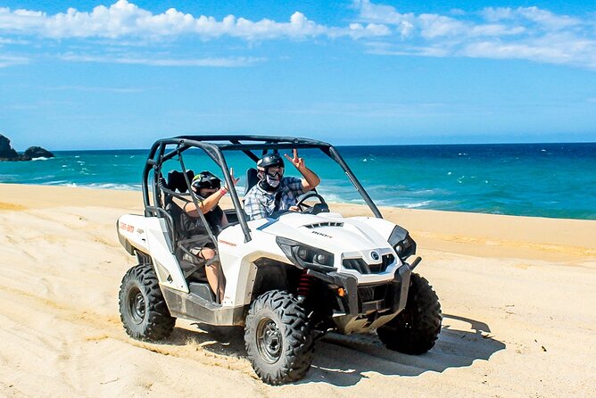 Adventure in Los Cabos Margaritas beach in ATV/UTV desert tour - Who will enjoy this ride most