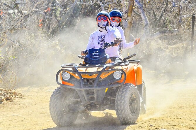 Adventure in Los Cabos Margaritas beach in ATV/UTV desert tour - Choosing between an ATV and a UTV