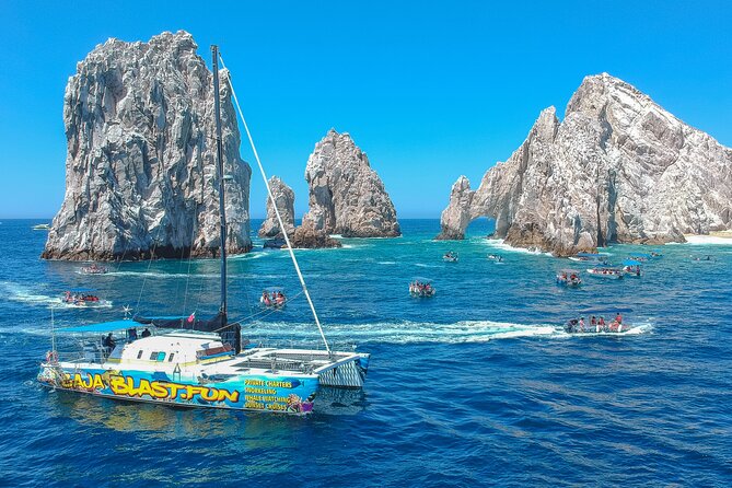 All Inclusive Cabo Boat Tour: Snorkeling, Food, and Drinks - Cabo’s Arch is the reason to get on the boat