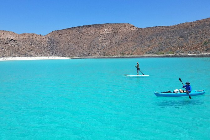All-Inclusive catamaran Espiritu Santo Island Tour from Los Cabos - The snorkel boat makes the island accessible