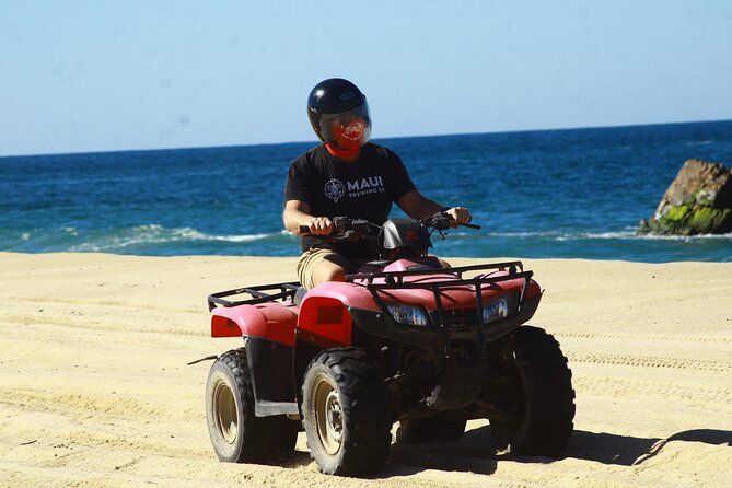 ATV, Beach and Desert Adventure with Tequila Tasting - The palapa finish includes tequila tasting