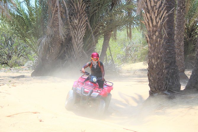 ATV Desert & Beach ride over the mountains and through Migrino beach! - Choosing a single, double, or triple ATV