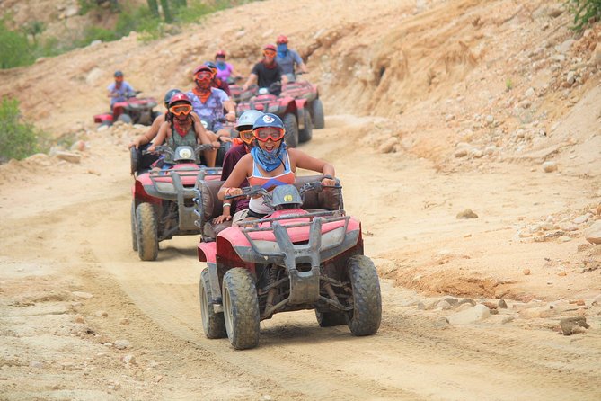 ATV Desert & Beach ride over the mountains and through Migrino beach! - Guides such as Julio and Armando shape the day