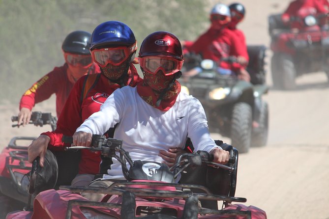 ATV Desert & Beach ride over the mountains and through Migrino beach! - Heat, dust, and safety gear