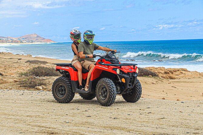 ATV Off-Road Adventure, Cross the Wooden Bridge & Feel the Thrill - The Cortez beach stop breaks up the dust