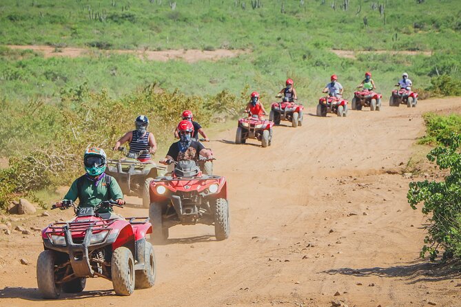 ATV Single in Cabo San Lucas /2 Hours/ migriño beach and desert - The tequila museum finale