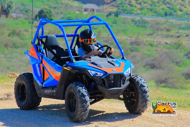 Beach and Desert Mini Razor Tour in Cabo - Age rules make this workable for families