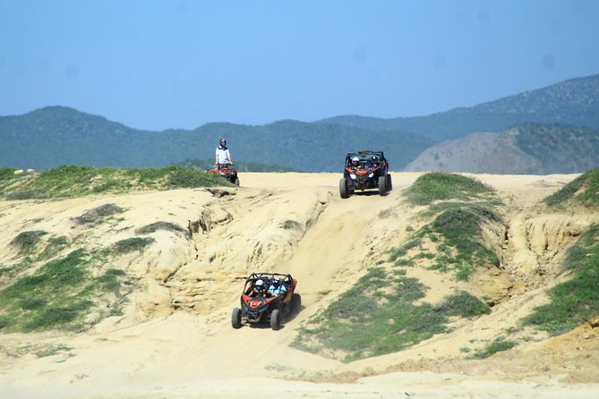 Beach and Desert Premium X3 UTV Tour in Cabo - Reaching Migriño Beach on the Pacific coast