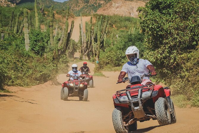 Beach ATV Adventure, Free Horseback Ride, and Sky Bike Experience - Sky bikes above Migriño