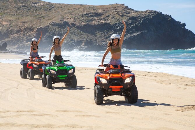 Beach ATV, Free Camel Ride, and Sky Bike Combo - Hotel pickup keeps the morning or afternoon simple