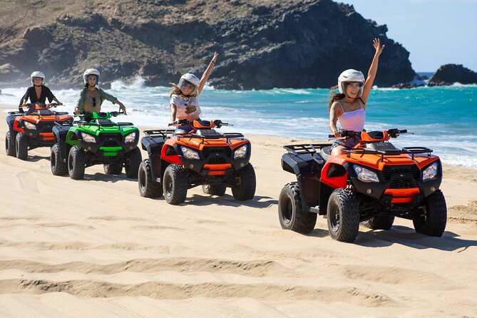 Beach ATV, Free Camel Ride, and Sky Bike Combo - Winter brings a chance of whales from the sand