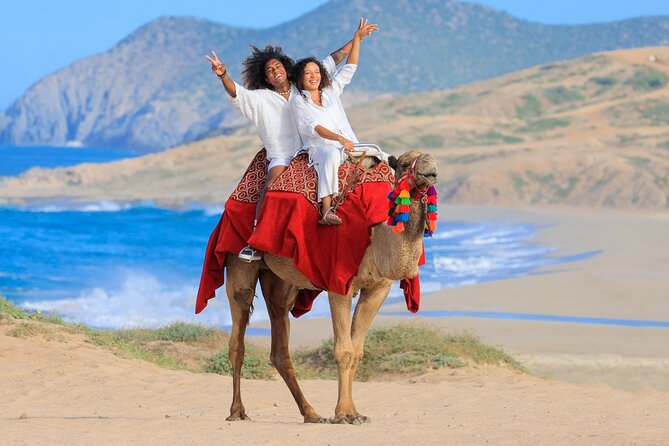 Beach CAN-AM SXS X3 and Camel Ride in Cabo - Who will enjoy this outing most?