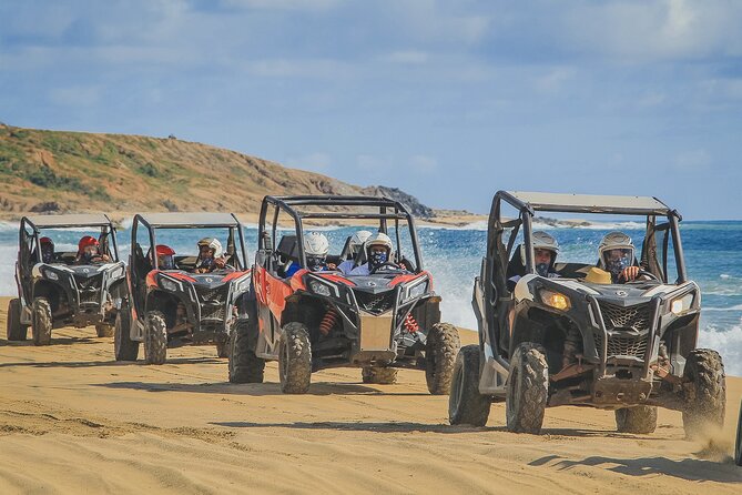 Beach UTV and Sky Bike Combo in Cabo - Tequila tasting and the parts that cost extra