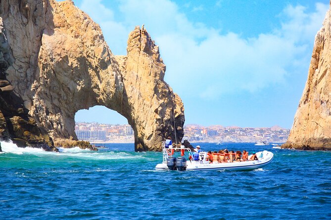 Boat Ride to the Arch and Beach Camel Ride in Cabo San Lucas - An hour around Land’s End and Playa del Amor