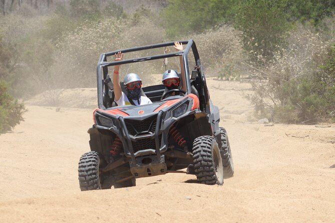 Cabo Adventure: Can-Am X3 Ride & Camel Beach Tour - Booking timing and cancellation