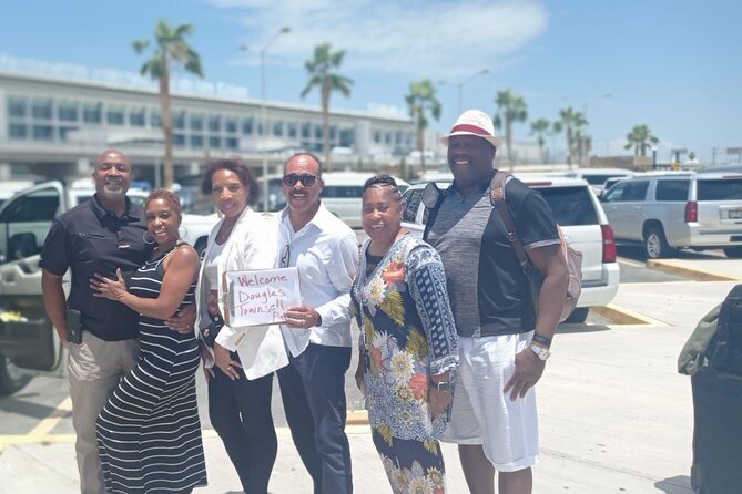 Cabo Airport Private CAR to cabo area Resorts UP TO 3 PASSENGERS - Key points to know before you book