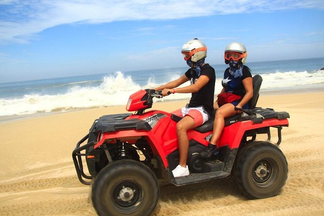 Cabo ATV and Camel Ride Combo Migriño Adventure - Riding across Playa Migrino