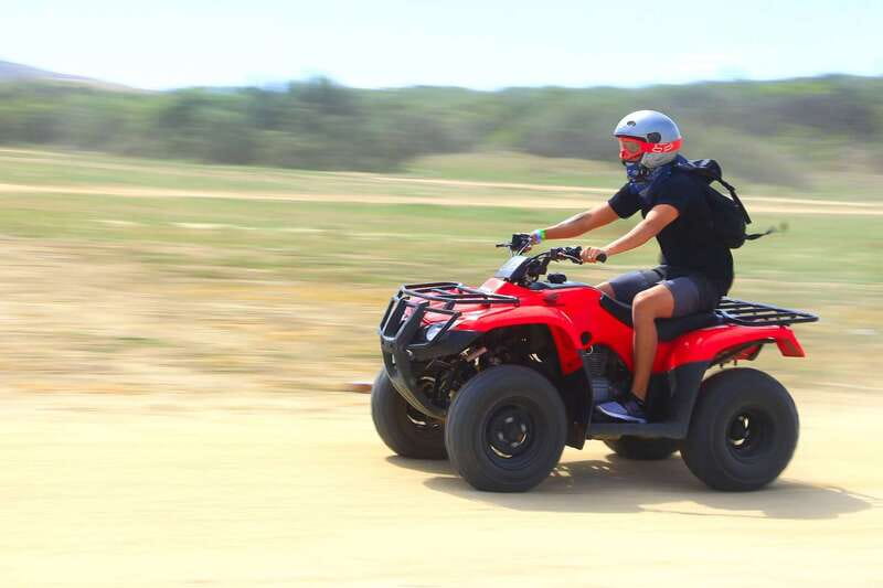 Cabo: Beach & Desert Single ATV Tour with Tequila Tasting - The best part: Migriño Beach