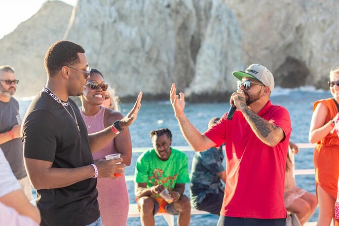 Cabo Cruise Sunset Adventure: Tacos, Margaritas & Sea Lions - From Plaza Gali to the Cabo Mar catamaran
