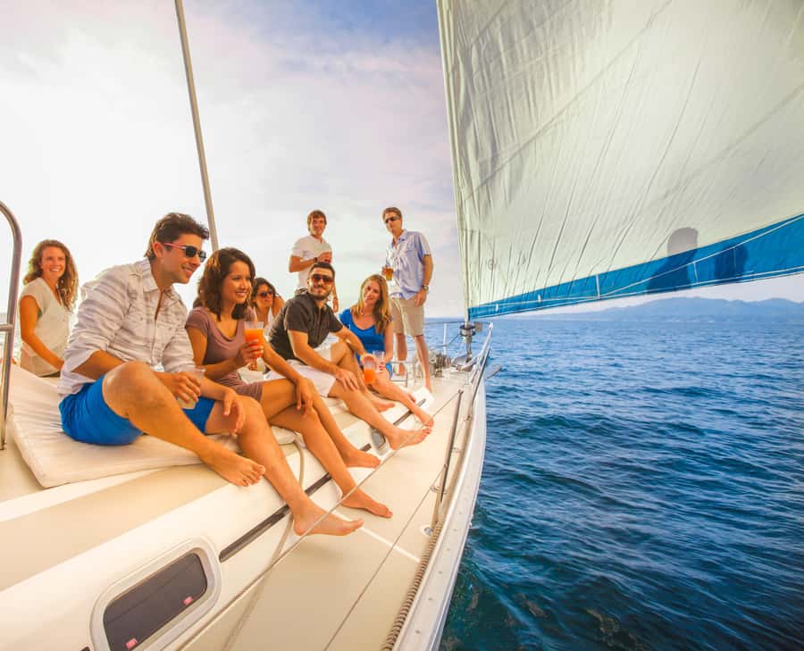 Cabo Luxury Sunset Sailing Adventure with Open Bar - El Arco and Lovers Beach after the sun goes down