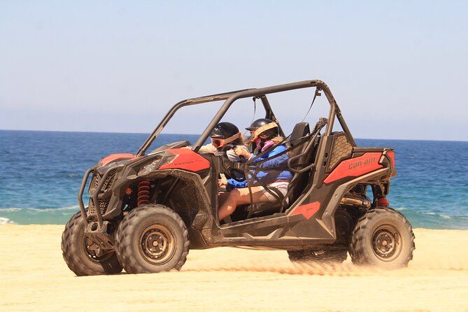 Cabo Migrino Beach & Desert UTV Tour and Tequila Tasting - Across cactus country and Baja desert trails