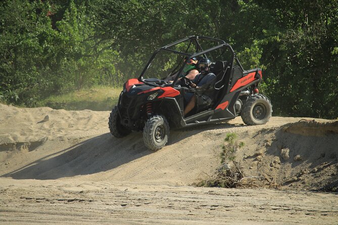 Cabo Migrino Beach & Desert UTV Tour and Tequila Tasting - Safety gear and the first briefing