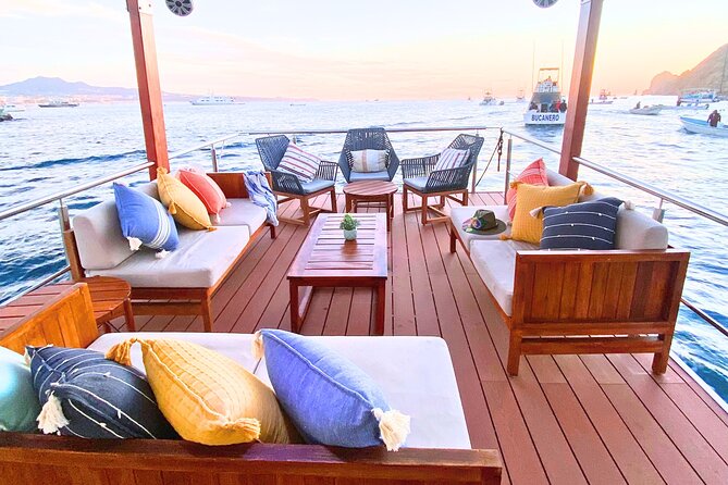 Cabo Private Catamaran: Chill Experience with Sup and Float Mat - Anchoring at a semi-private beach