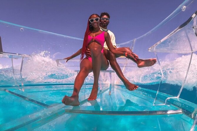 Cabo's Original Clear Boat Tour: See all of the tourist locations - Divorce Beach and its Pacific-side drama