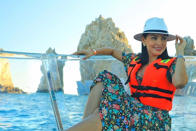 Cabo's Original Clear Boat Tour: See all of the tourist locations - A short tour with a lot packed into it