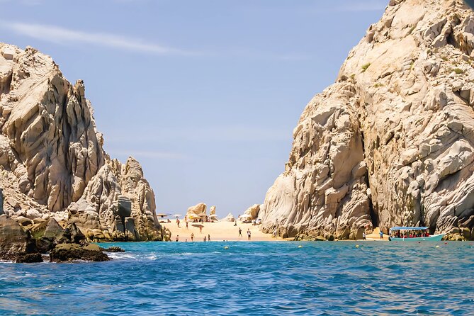 Cabo San Lucas Arch & City Tour: Glass-Bottom Boat & Tequila - Medano Beach adds a useful pause