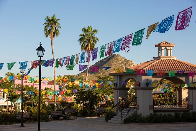 Cabo San Lucas Arch Cruise and Shopping Tour - Downtown Cabo, the church, and local plazas