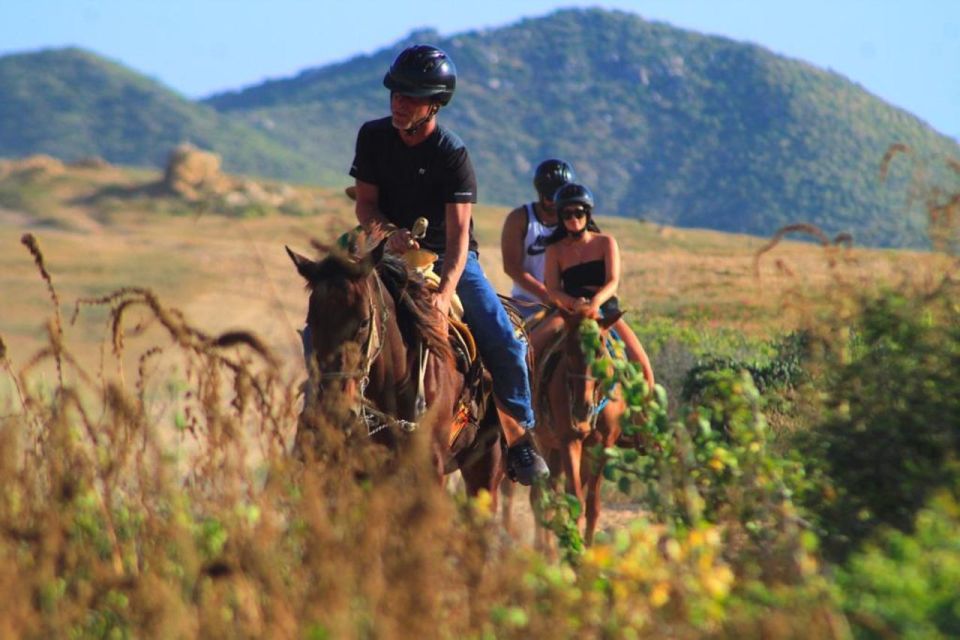 Cabo San Lucas: Beach & Desert Horseback Riding Tour - Riding through dunes, desert, and Pacific surf