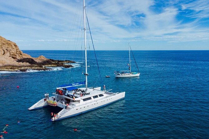 Cabo San Lucas Catamaran Cruise: Snorkel or Sunset Adventure - Booking advice and cancellation rules