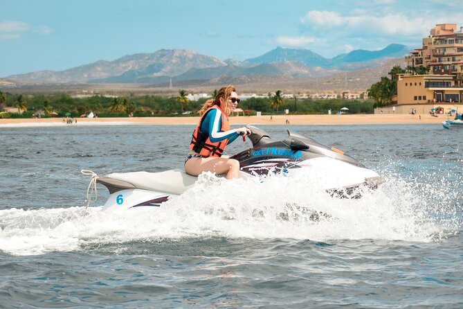 Cabo San Lucas Jet Ski Rental - Riding across Cabo Bay for 30 minutes