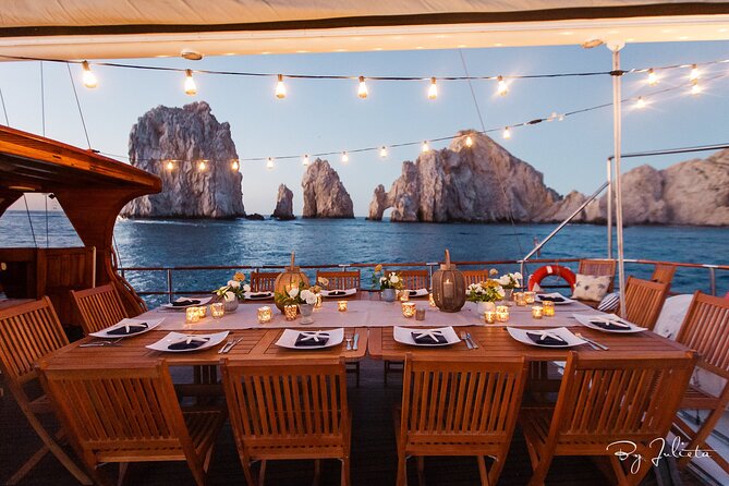Cabo San Lucas Luxury Sailing Yacht and Dinner with a Chef - Lovers Beach and the sound of the water