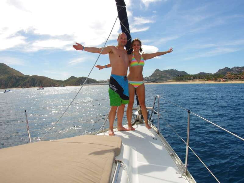 Cabo San Lucas: Private 38-Foot Sailing Boat - When the sails go up