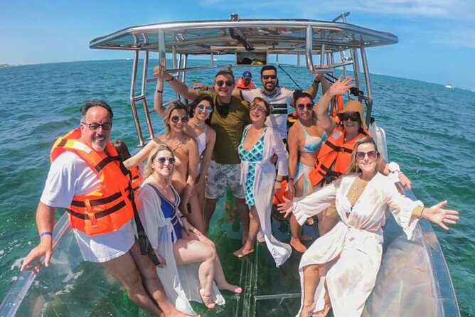 Cabo San Lucas Private VIP Tour in Cabo's Original Clear Boat - Divorce Beach and Pelican Rock