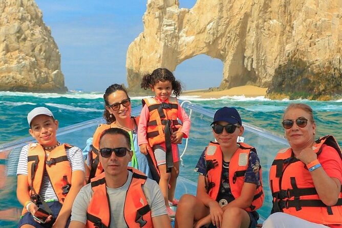 Cabo San Lucas Private VIP Tour in Cabo's Original Clear Boat - The famous arch from the best angle