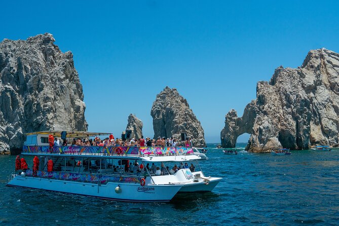 Cabo San Lucas Sunset Cruise Full dinner, open bar and transfer - Key points to know before booking