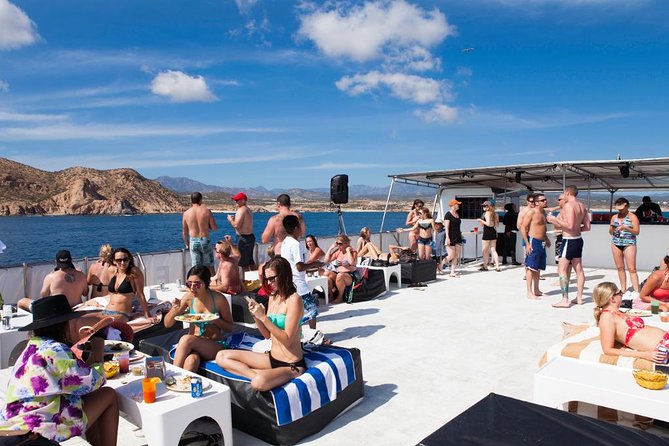 Cabo San Lucas Sunset Dinner Cruise with Open Bar - Music, dancing, and the party-boat reality
