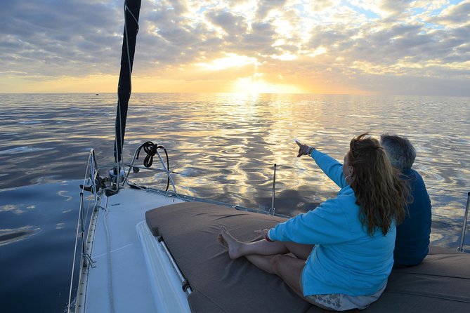 Cabo San Lucas Sunset Sailing Shared Cruise - Crew service makes the small boat work