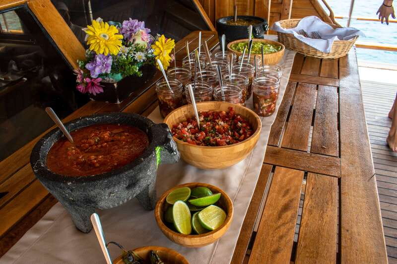 Cabo San Lucas: Sunset Yacht Cruise w/Chef Dinner & Open Bar - Moving downstairs for the Baja Duo