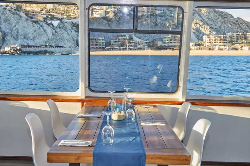 Cabo: Sunset Cruise with Dinner, Music & Open Bar - Open bar, music, and the Cabo party mood