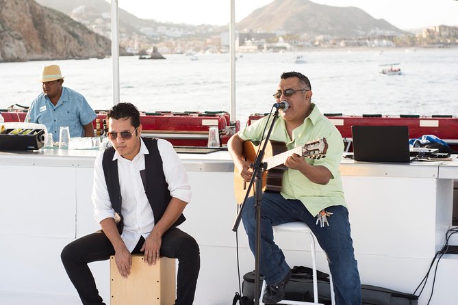 Cabo Sunset Dinner Cruise with Live Music & Open Bar on Cabo Wave - What dinner is actually like on board