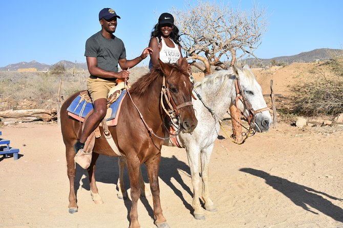 Cabo White Sand Horseback Riding Tour and Tequila Tasting - Reaching the Pacific beach