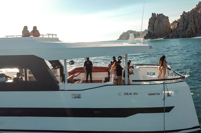 Catamaran - Luxury Private Tour - Two Hours Anchored in Cabo San Lucas Bay